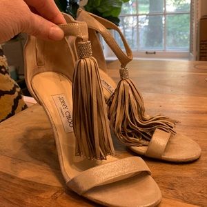 Jimmy Choi viola nude heels 38.5